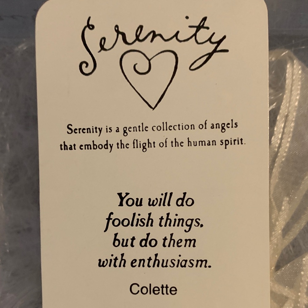 Angel Ornament with Ribbon - Picture 3 of 11